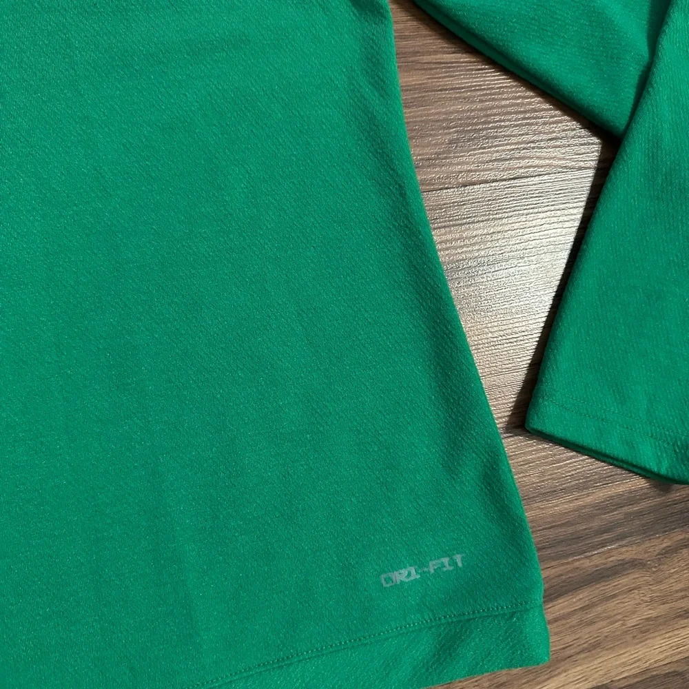 Jordan Green Long Sleeve Quarter-Zip Shirt